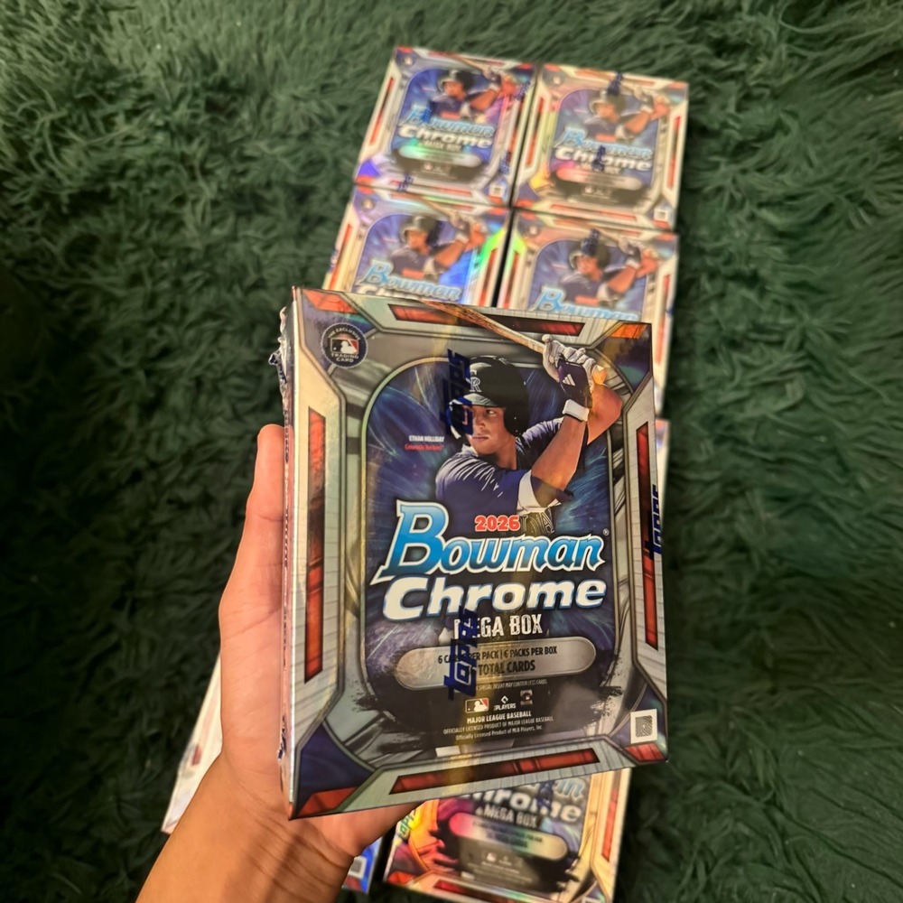 2026 BOWMAN CHROME MEGA BOX SEALED IN HAND SHIPS WITHIN 24 HRS